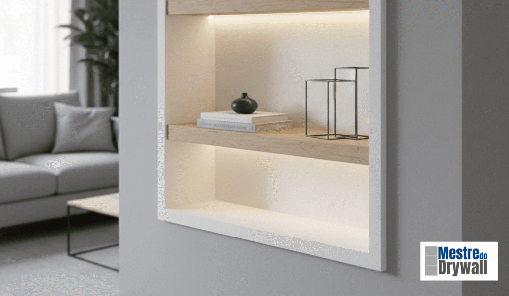 Nichos Drywall em Curitiba